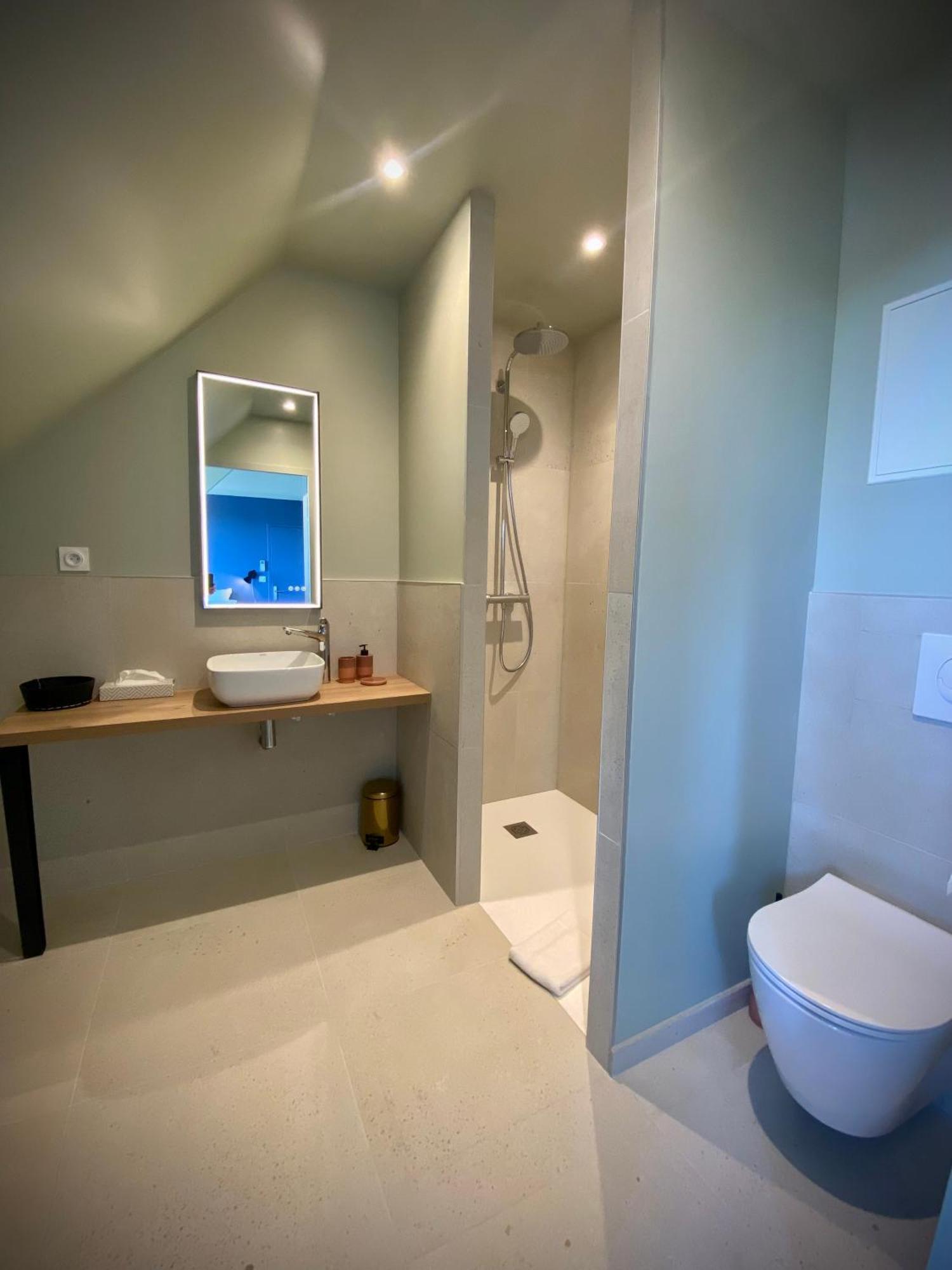 La Bellevue Bistrot Et Chambres D'Hotes Séné 客房 照片