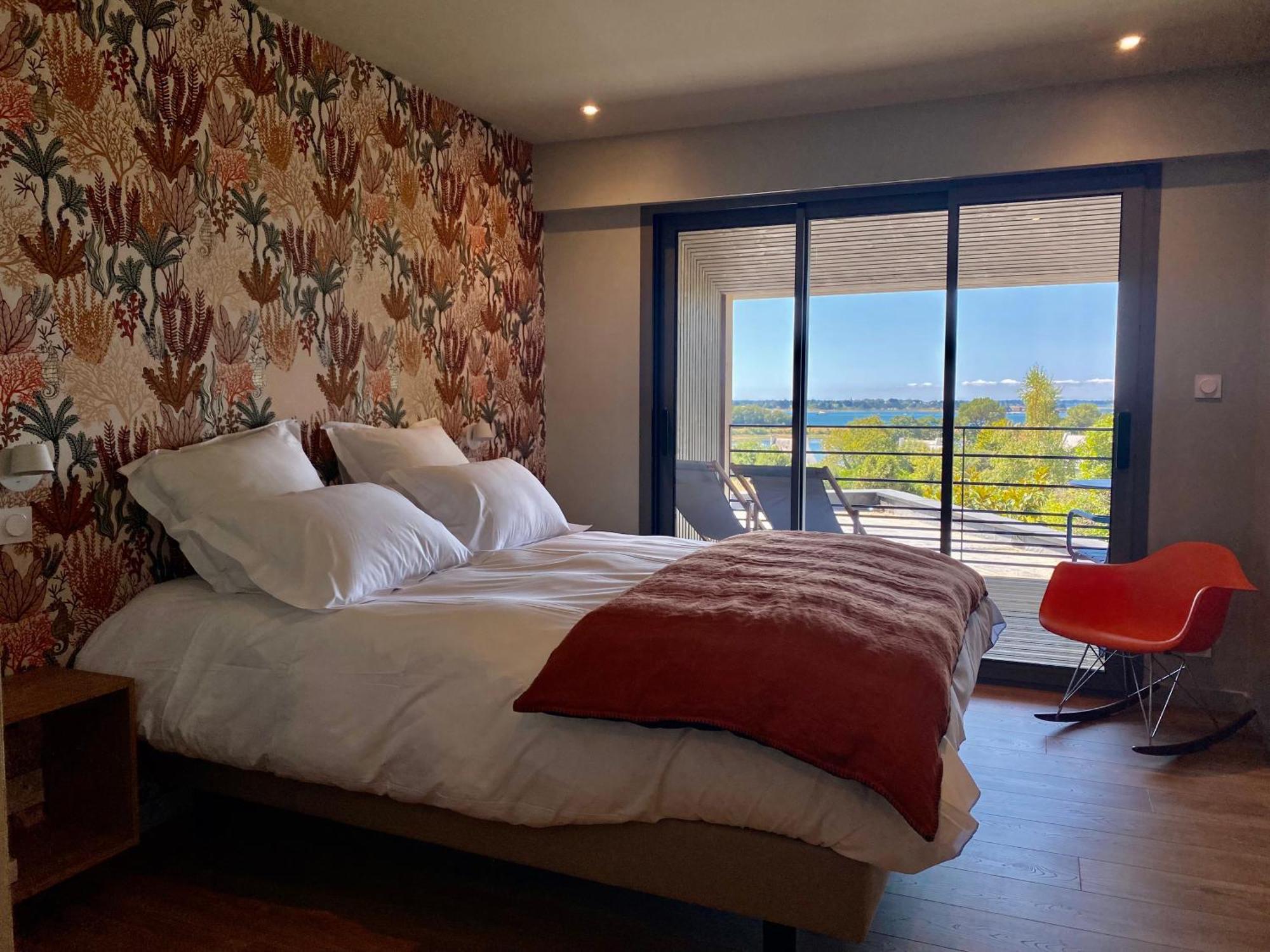 La Bellevue Bistrot Et Chambres D'Hotes Séné 客房 照片